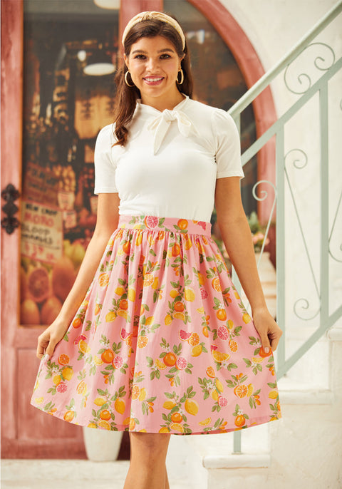 Rydell High Revisited Tie-Neck Top-3