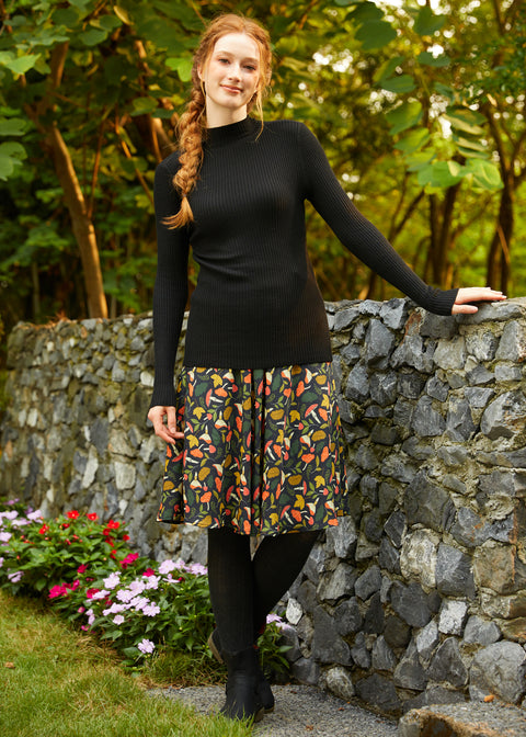 Downtown Dreamer Ribbed Turtleneck-2