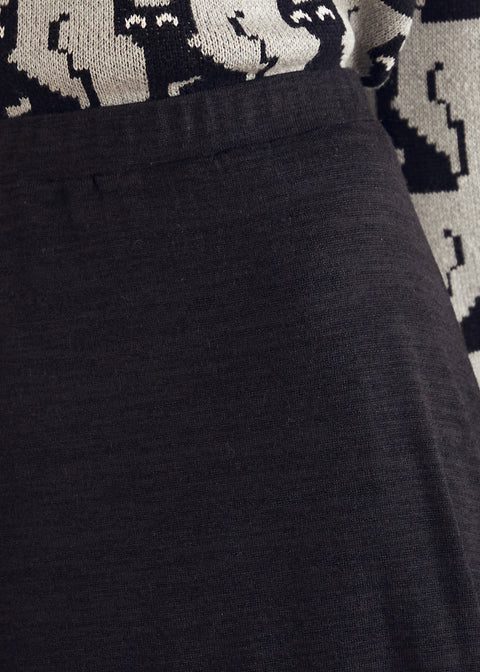 Excellence Attained Knit Midi Skirt-1