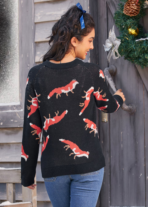 Full of Nostalgia Crewneck Pullover-4