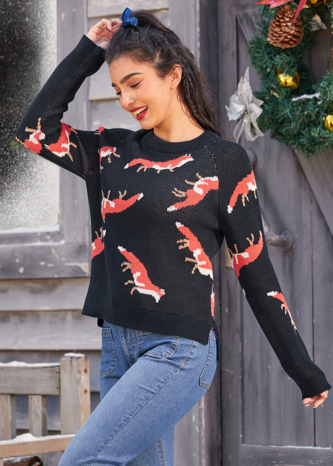 Full of Nostalgia Crewneck Pullover-5