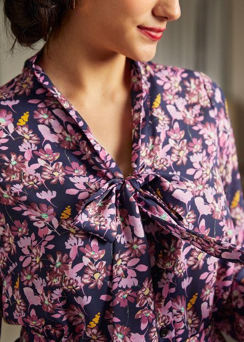 Belle of the Bow Blouse-1