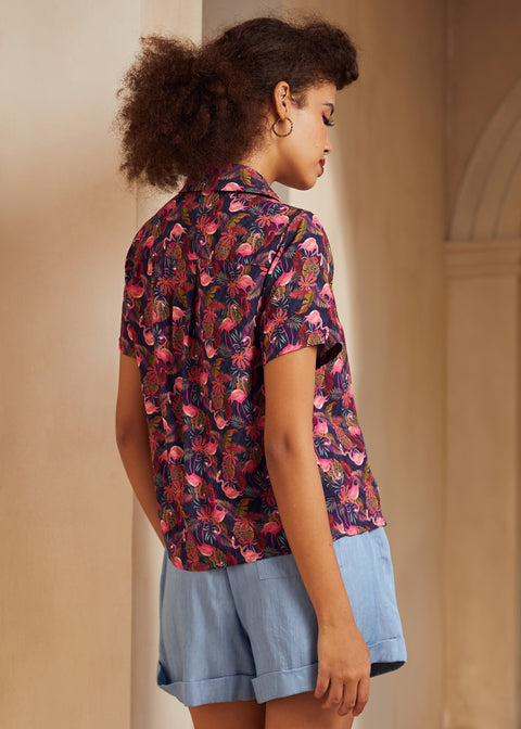 Call It A Classic Camp Collar Shirt-3