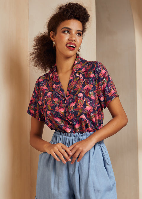 Call It A Classic Camp Collar Shirt-4