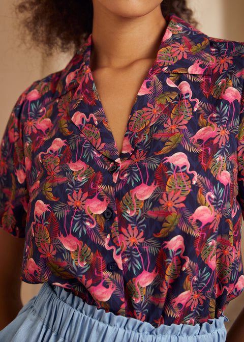 Call It A Classic Camp Collar Shirt-1