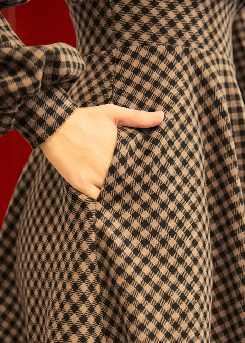 The Sunday Stroll Fit&Flare Dress-5