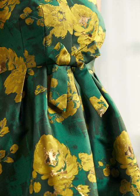 Gilded Garden Fit&Flare Dress-1