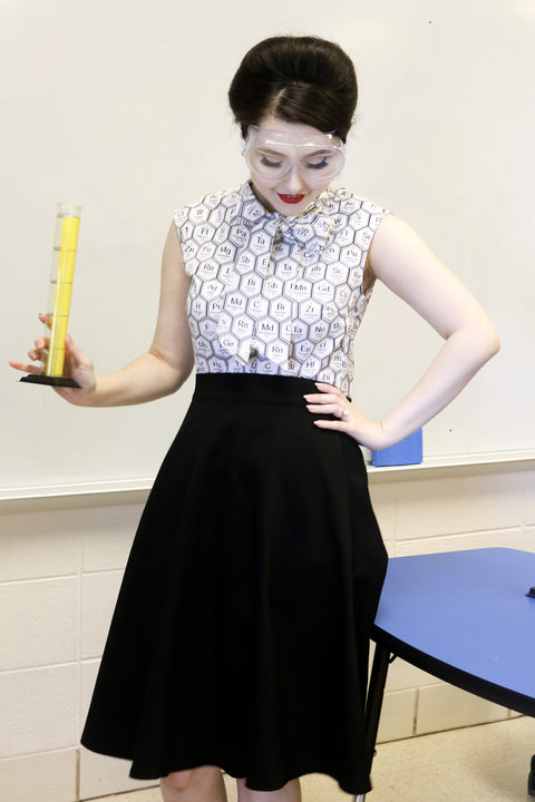 Charlotte Nova Skirt in Black-1