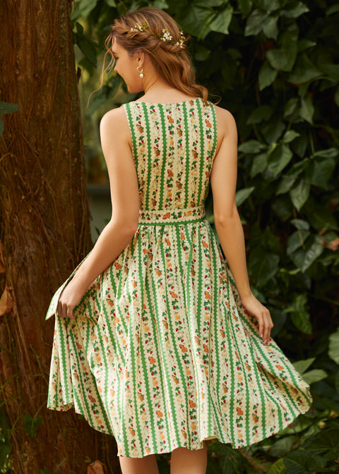 Instant Energy Faux Wrap Dress-3