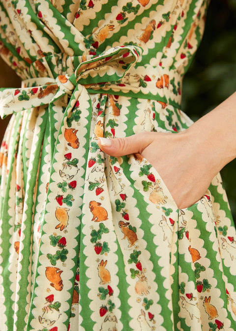 Instant Energy Faux Wrap Dress-1