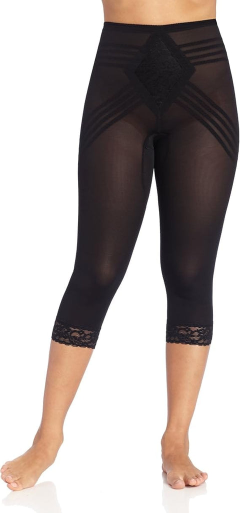 Breathable Waistline Capri Pant Liner | Power Mesh Fabric | Firm to Extra Firm Support | Style 6269-6