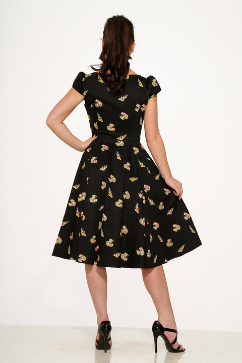 Love New York Pizzeria Swing Dress-4