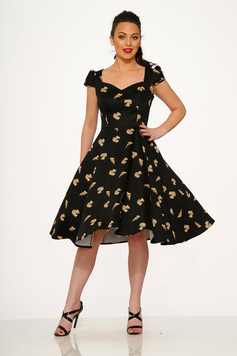 Love New York Pizzeria Swing Dress-3