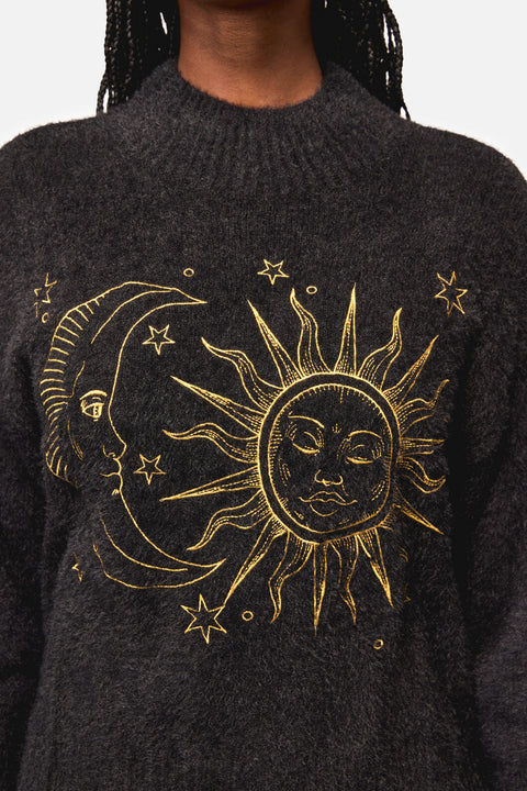 Sun And Moon Goth Knit-1