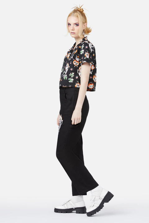 Pumpkin Patch Kitty Blouse-4