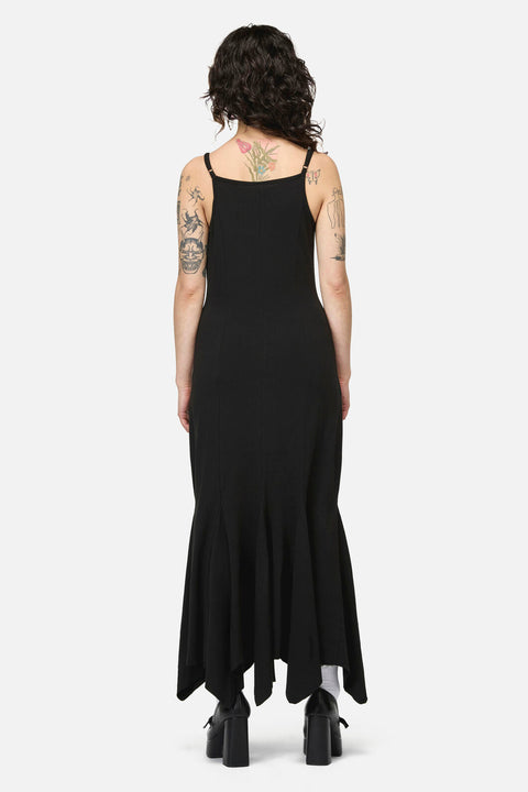 Naiad Goth Maxi Dress-3
