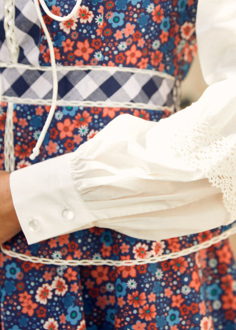 GUNNE SAX for ModCloth Camille Corset Midi Dress-7