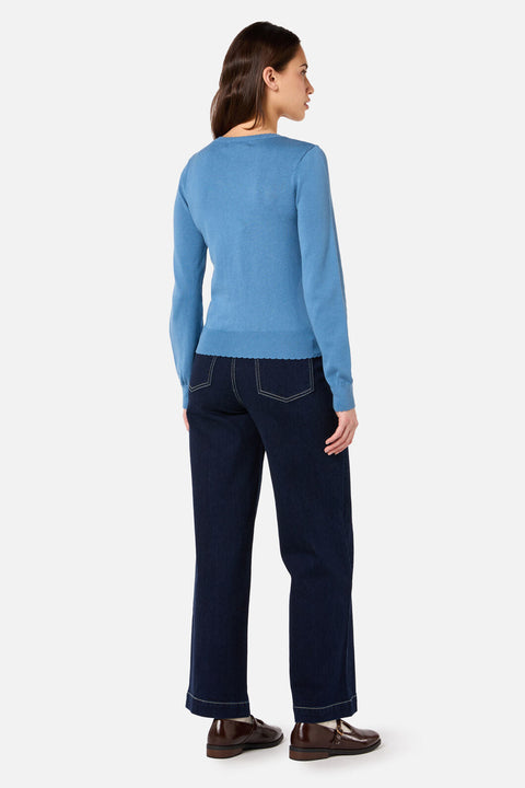 Cute Dogs Embroidered Cardigan-3