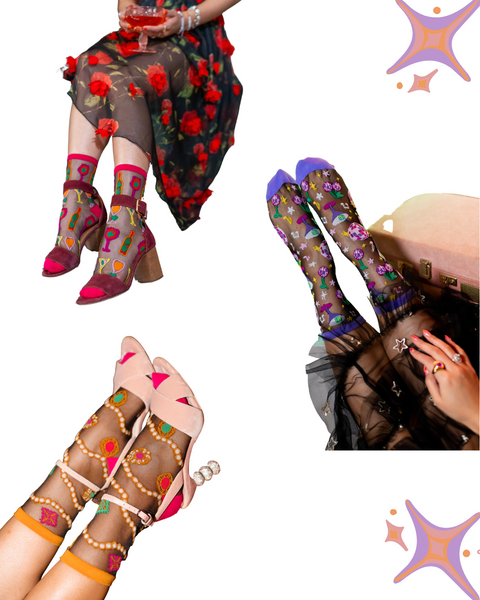 Black Sheer Socks Bundle 1 ?? Happy Hour-1