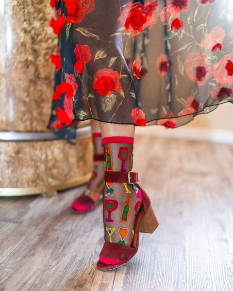 Black Sheer Socks Bundle 1 ?? Happy Hour-6