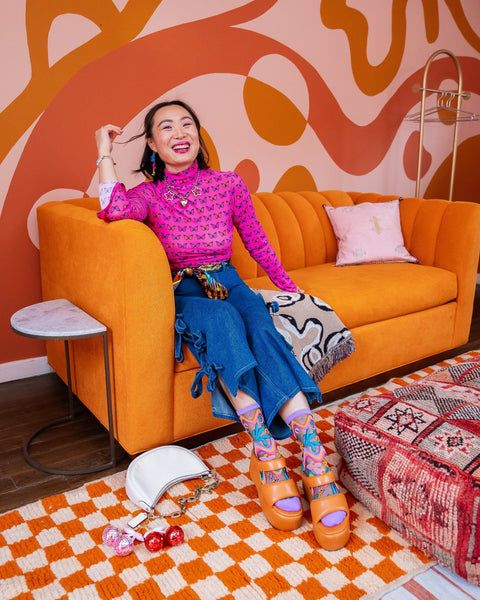 Disco Black Sheer Socks Bundle-4